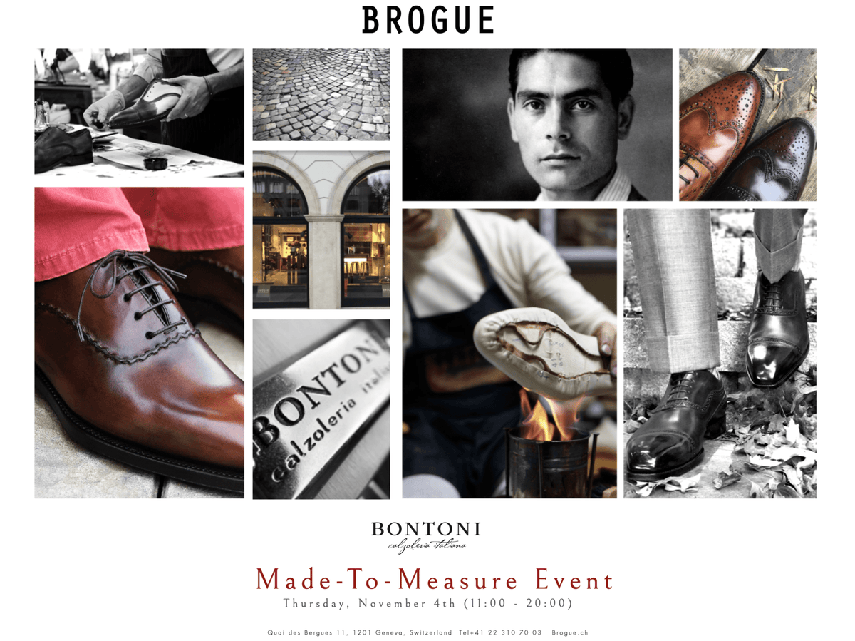 Bontoni Trunk Show with Franco Gazzani, November 2021