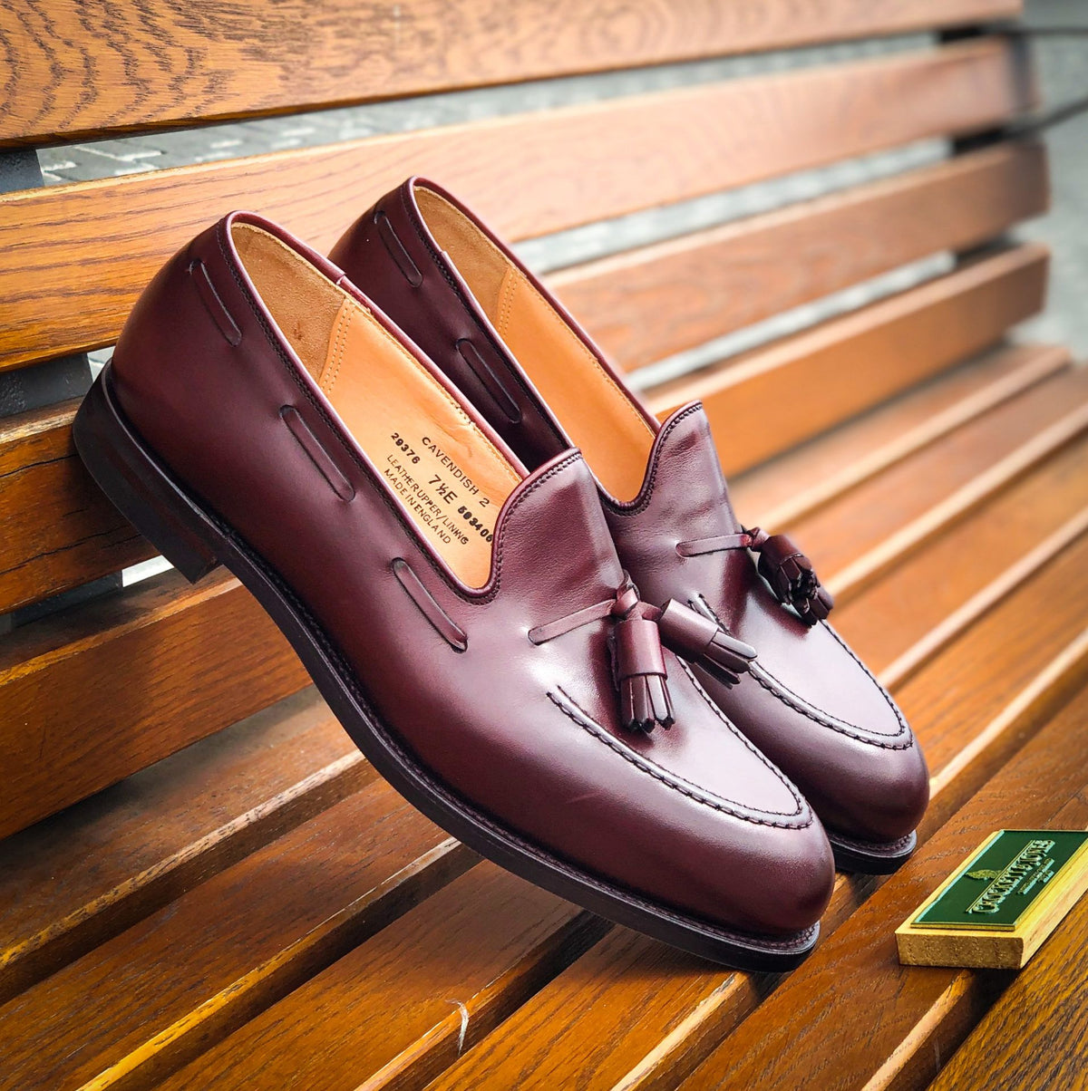 Crockett & Jones Cavendish in Burgundy: Made to Order