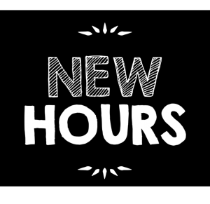 Winter Opening Hours 2020