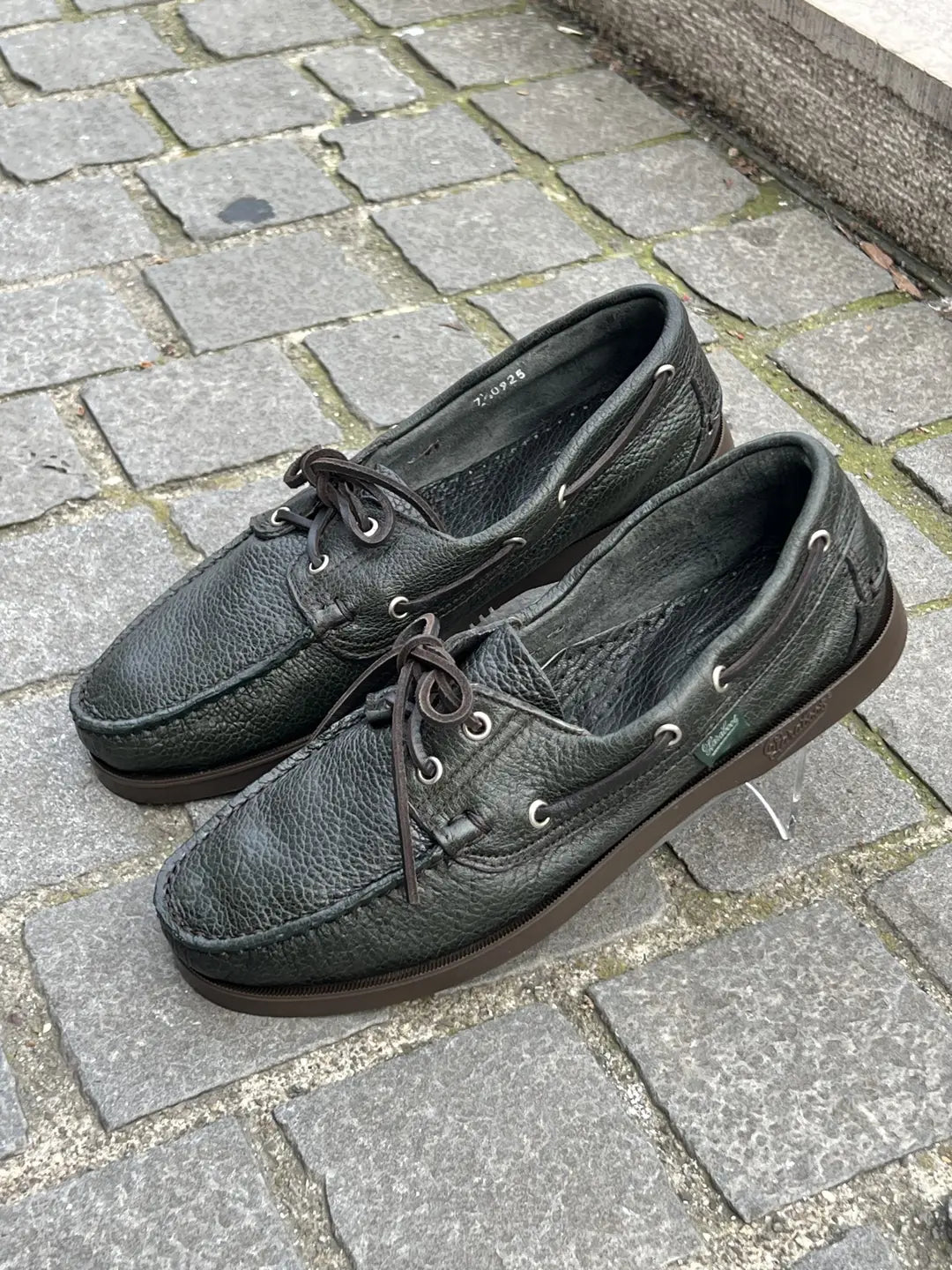 Paraboot Barth Boat Shoe in calf leather, view 4