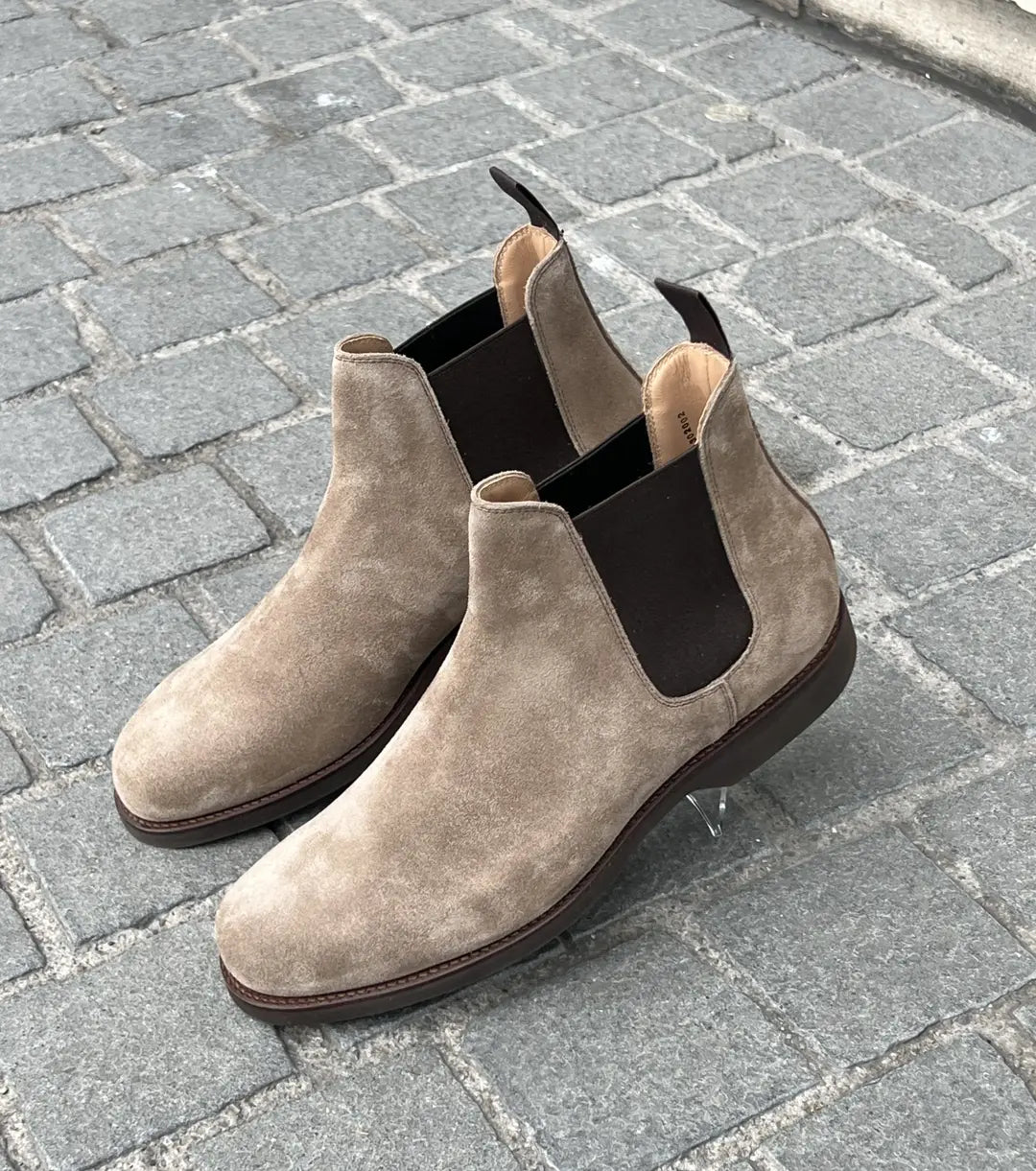Crockett & Jones Drayton Boot in suede, view 5