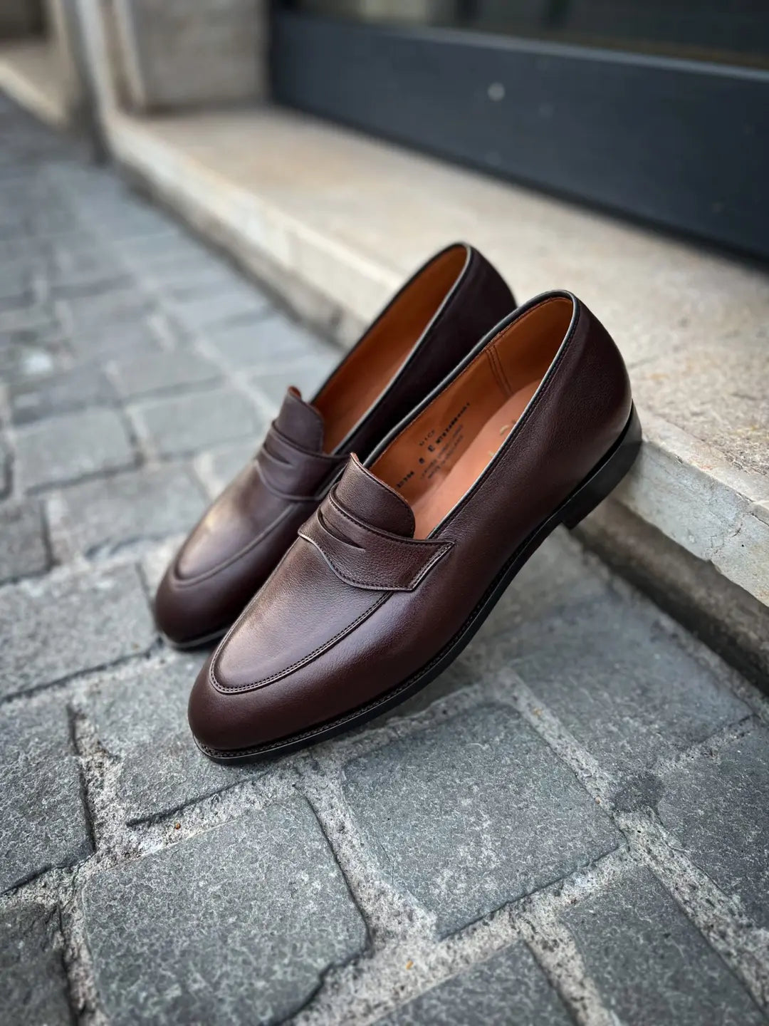 Crockett & Jones Nice Penny Loafer in calf leather, view 4