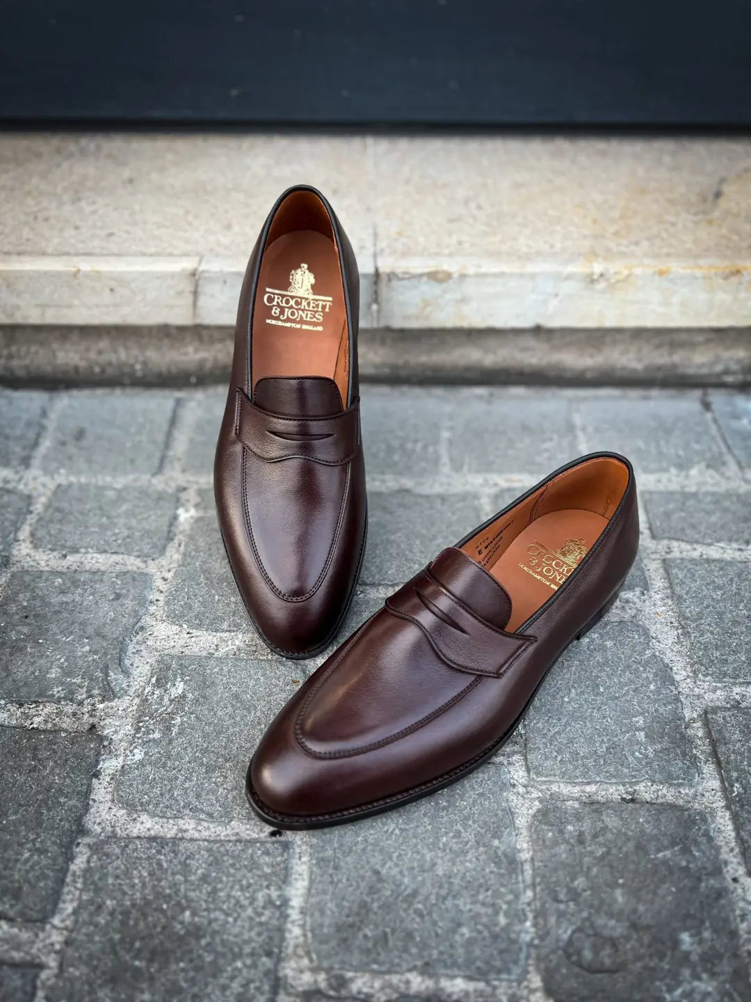 Crockett & Jones Nice Penny Loafer in calf leather, view 3