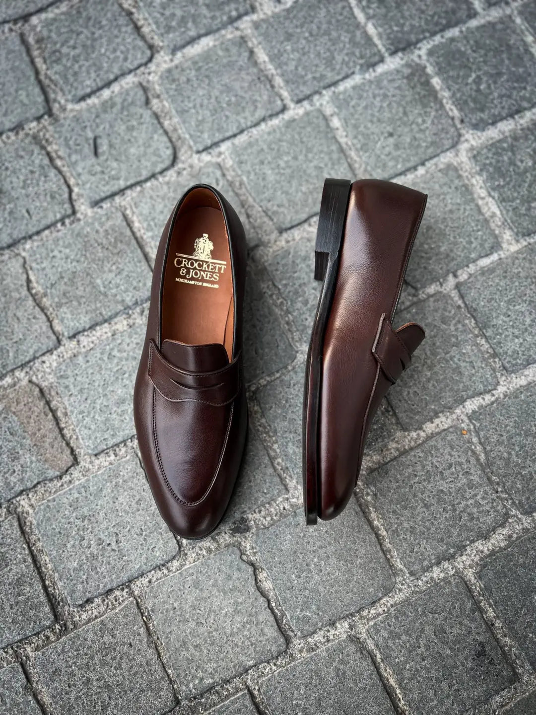 Crockett & Jones Nice Penny Loafer in calf leather, view 2