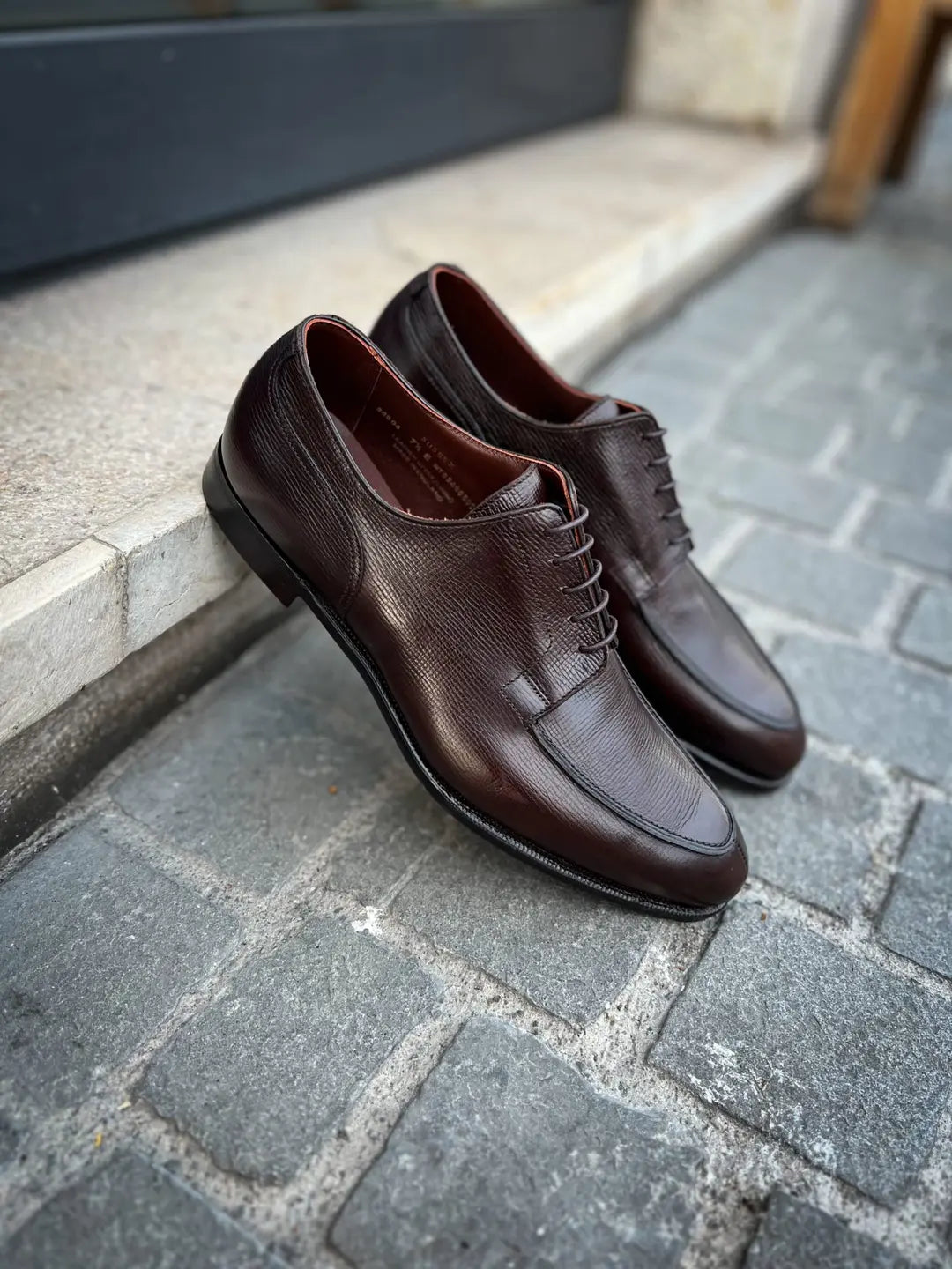 Crockett & Jones Sussex Derby in Scotch grain leather