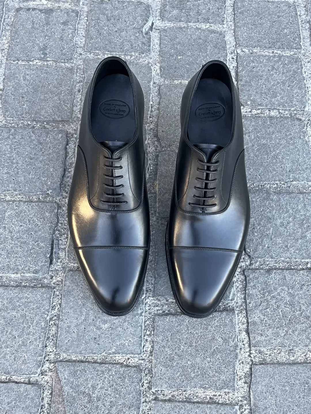 Crockett & Jones Lonsdale Oxford in calf leather, view 2