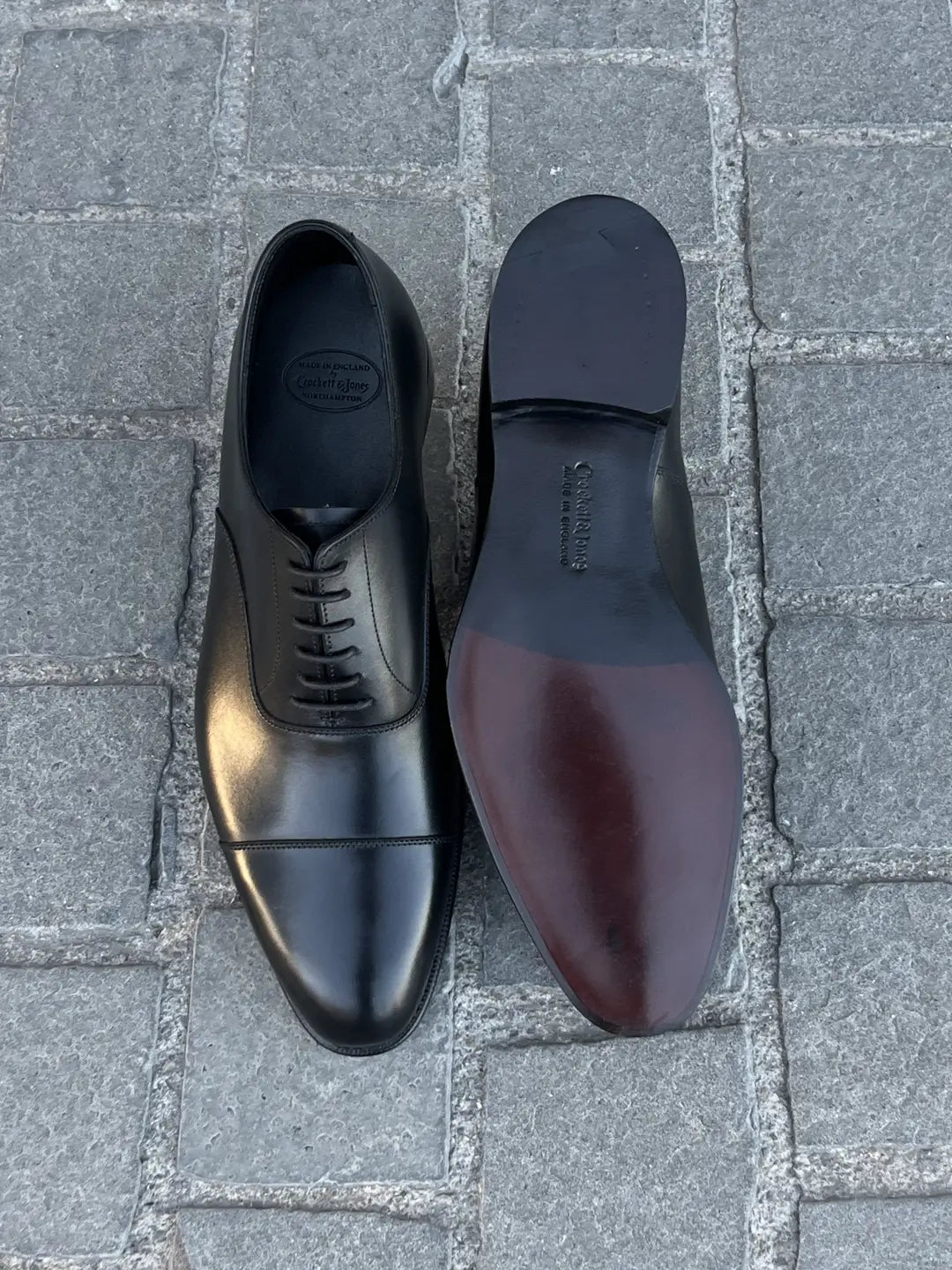 Crockett & Jones Lonsdale Oxford in calf leather, view 3