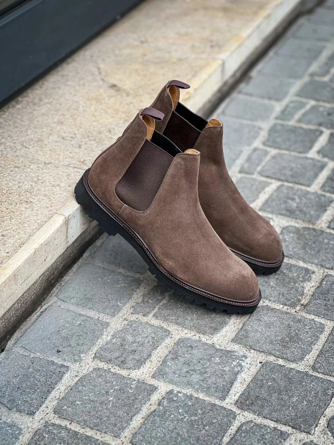 Crockett & Jones Chelsea 11 Boot Slate Suede
