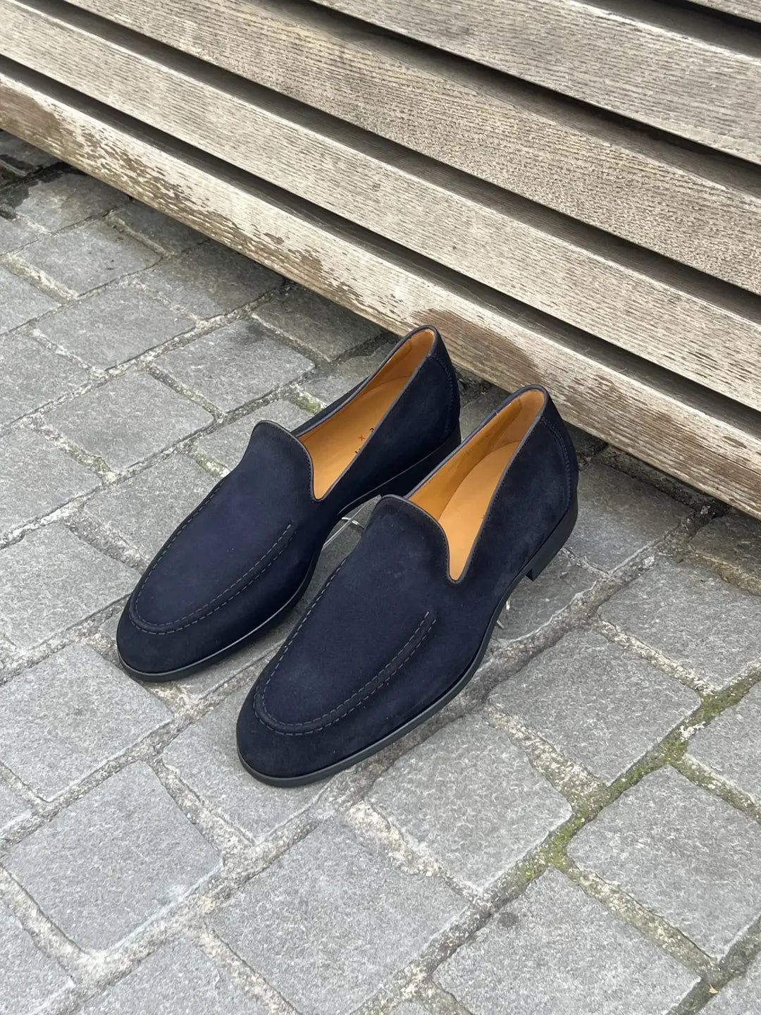 Magnanni Suede Loafer, view 3