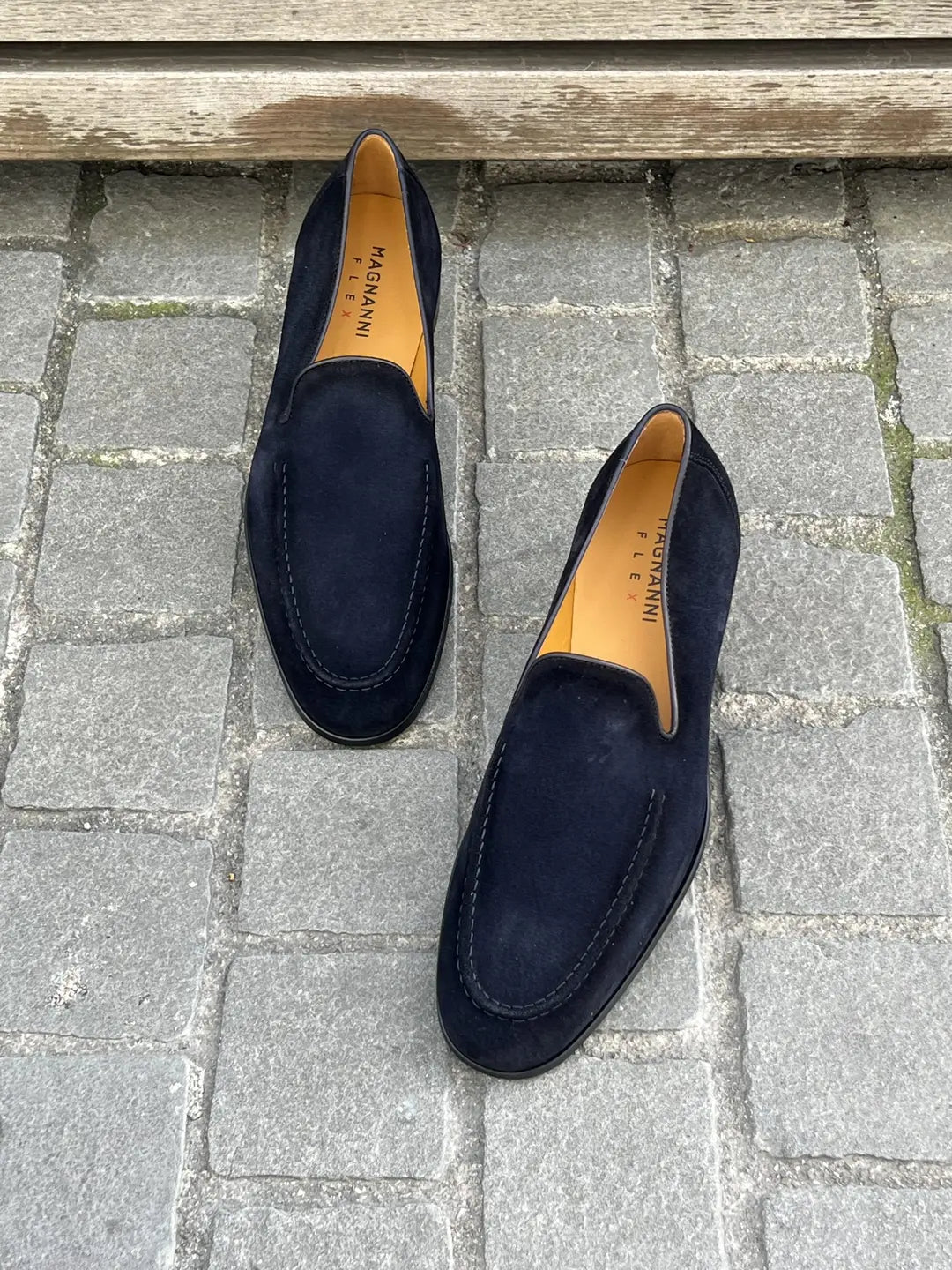Magnanni Suede Loafer, view 2