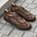 Santoni Slip On Trainers in suede