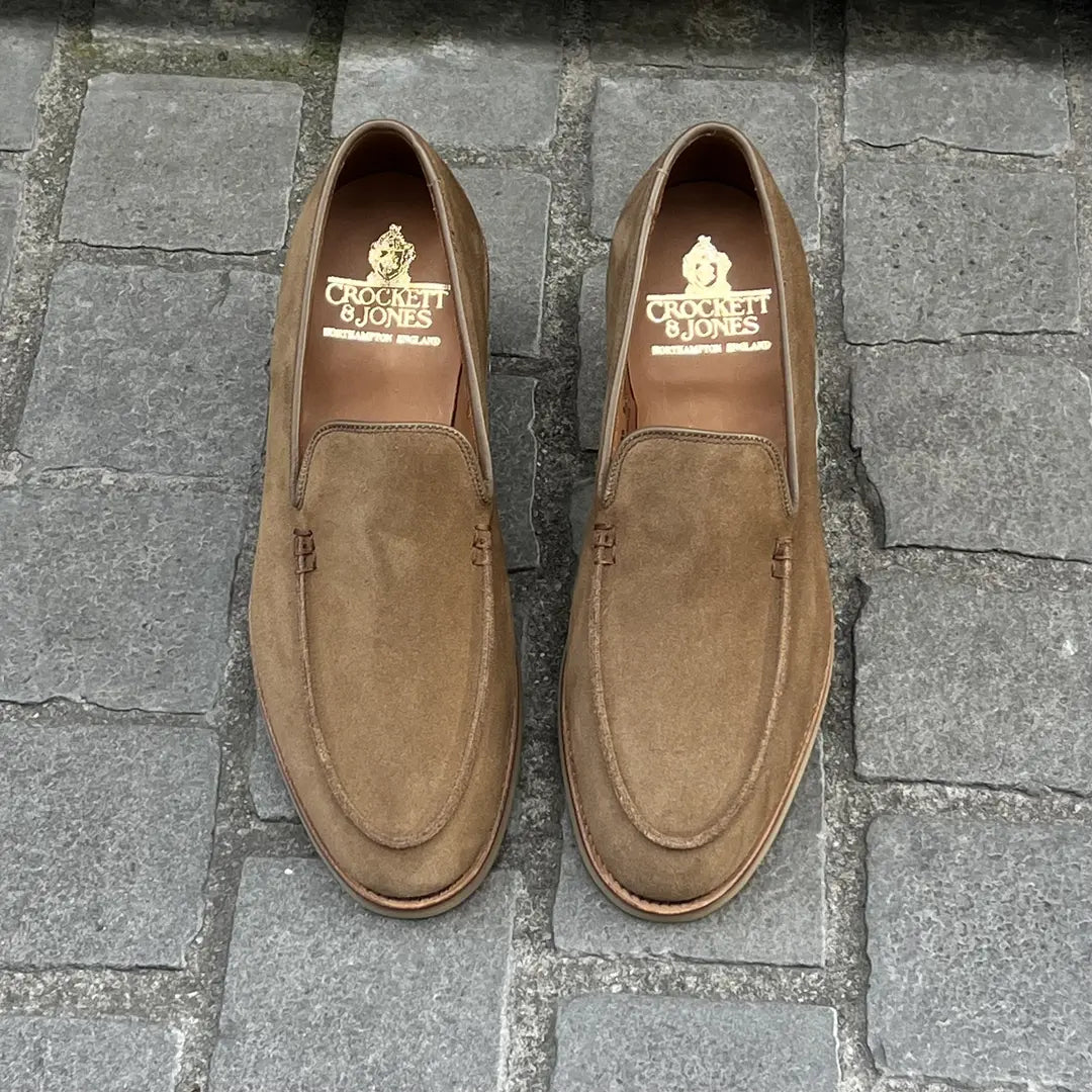 Crockett & Jones Salcombe 2 Desert in suede, view 4