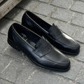 Crockett & Jones Harvard 2 Black Loafer in calf leather