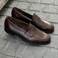 Crockett & Jones Harvard 2 Walnut Loafer in calf leather