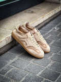Santoni Tennis Beige Suede