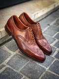 Crockett & Jones Fairford Brogue Oxford in calf leather