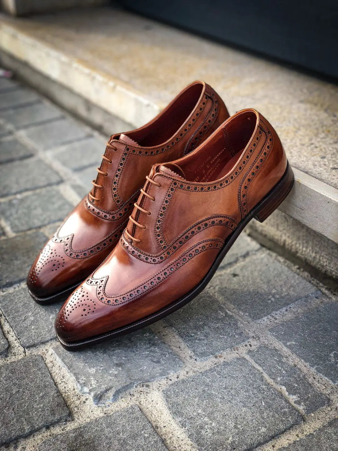 Crockett & Jones Fairford Brogue Oxford in calf leather, view 5