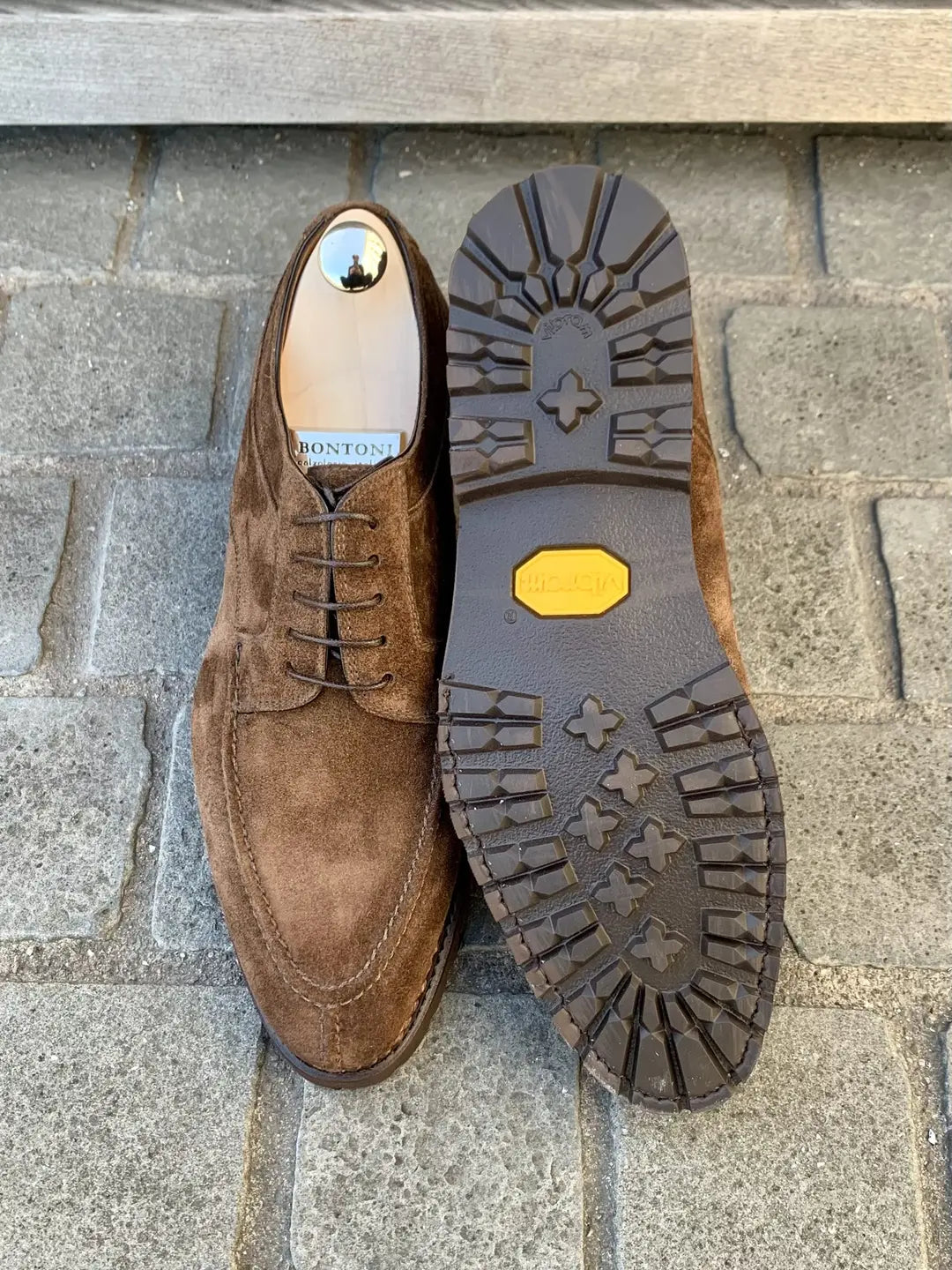 Bontoni Quasimodo Derby in suede, view 5