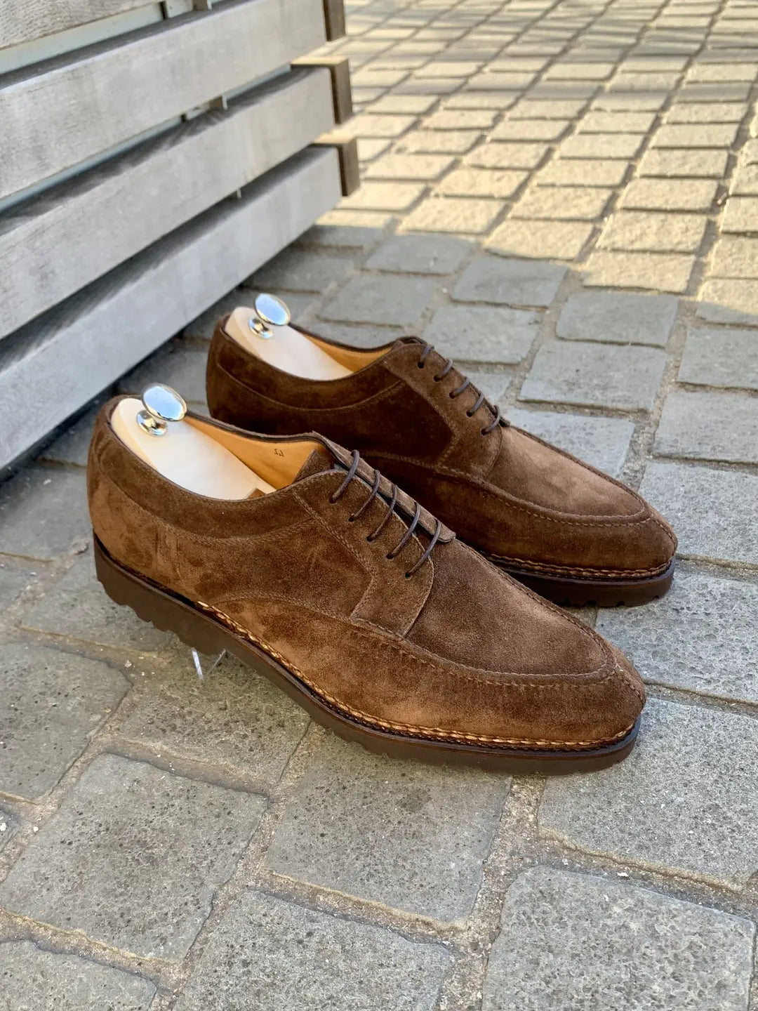 Bontoni Quasimodo Derby in suede