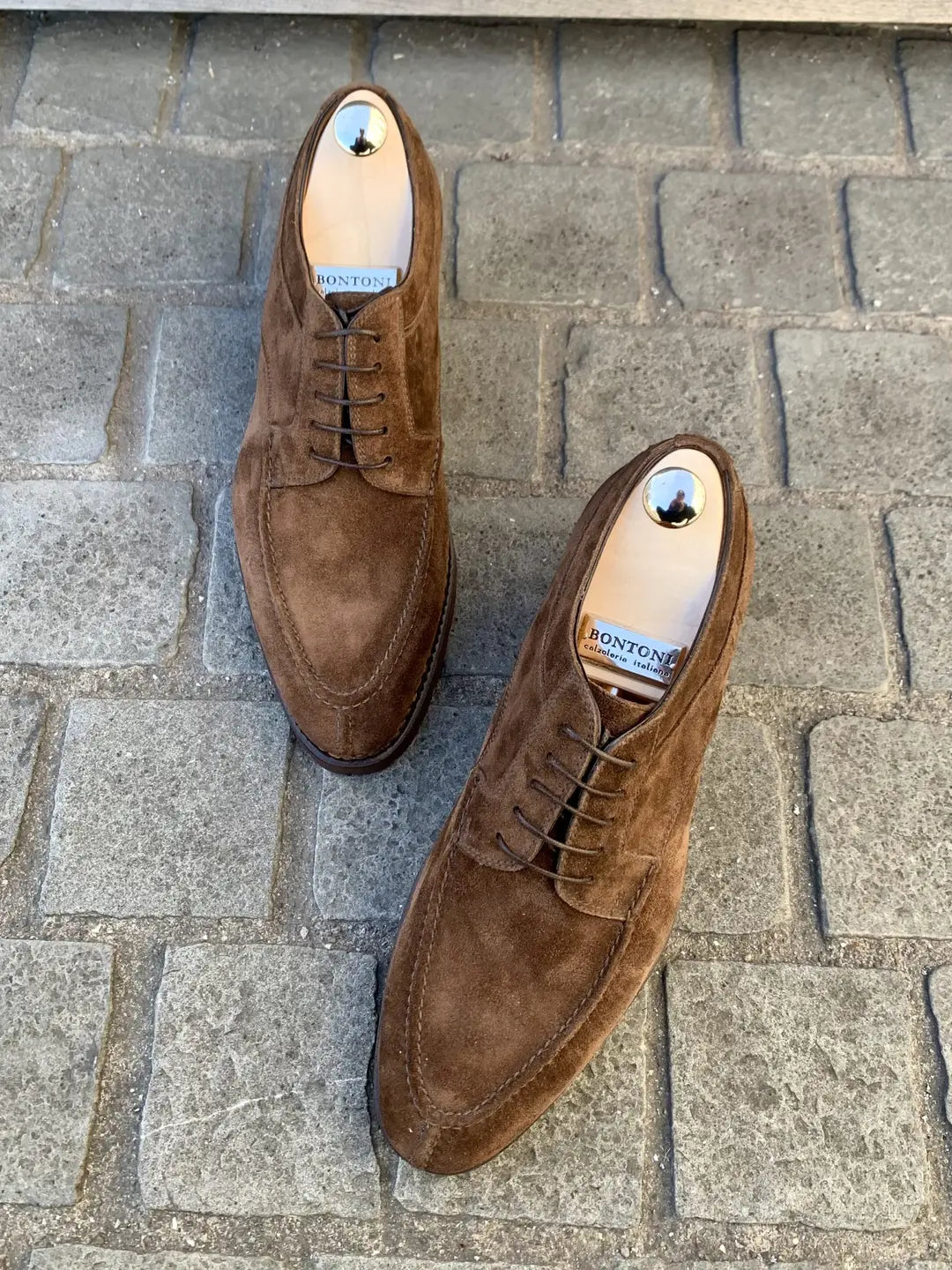 Bontoni Quasimodo Derby in suede, view 3