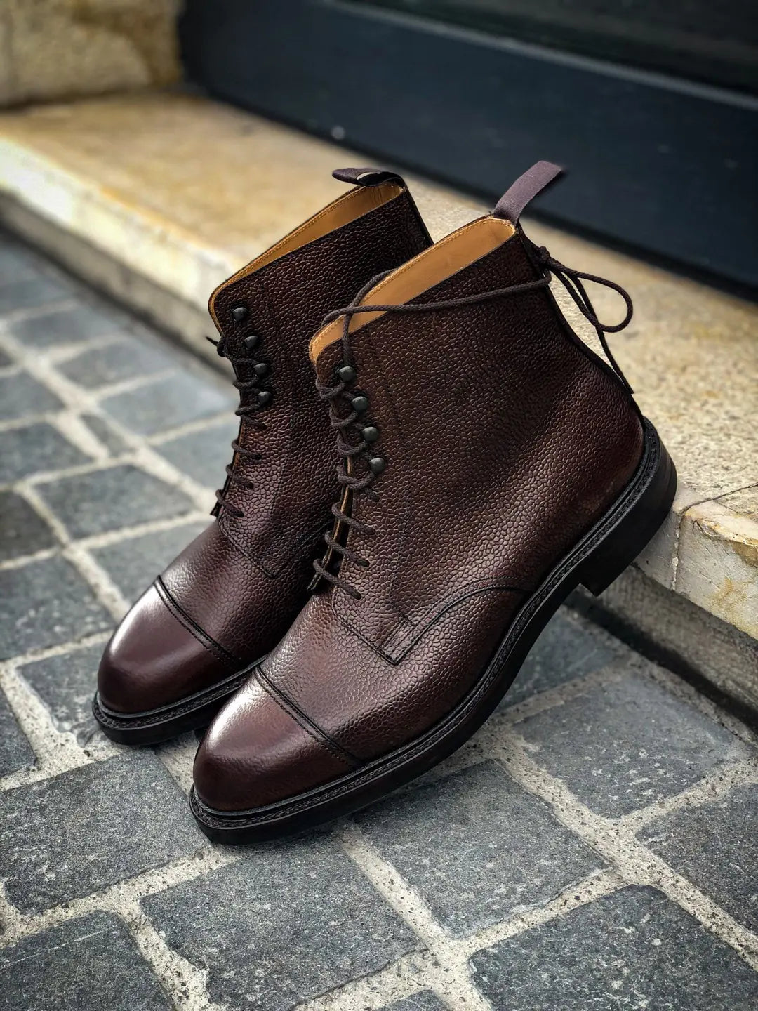 Crockett & Jones Coniston Scotch Grain Boot, view 5