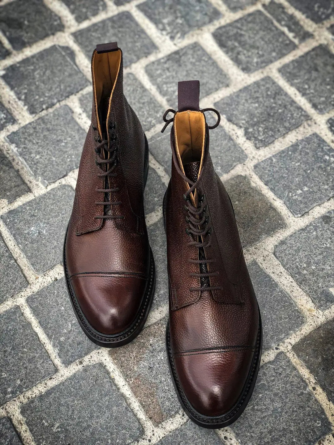 Crockett & Jones Coniston Scotch Grain Boot, view 4