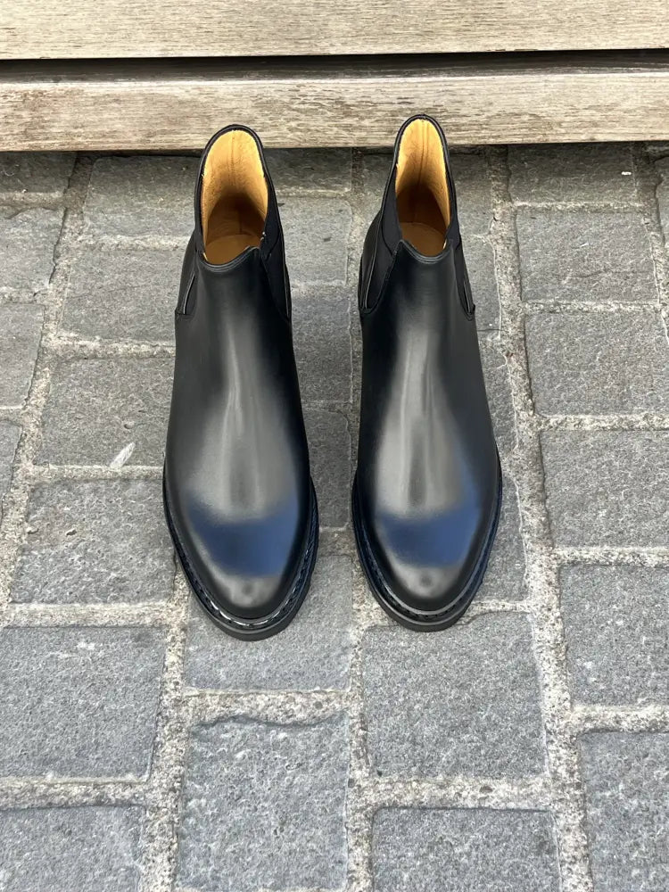 Paraboot Valdaine Black Calf Chelsea Boot, view 2