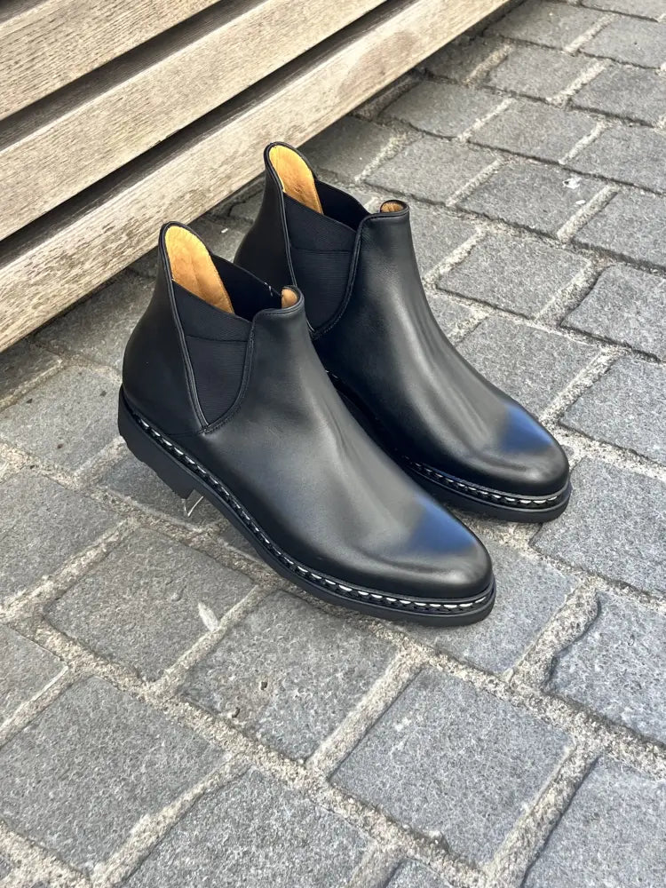 Paraboot Valdaine Black Calf Chelsea Boot