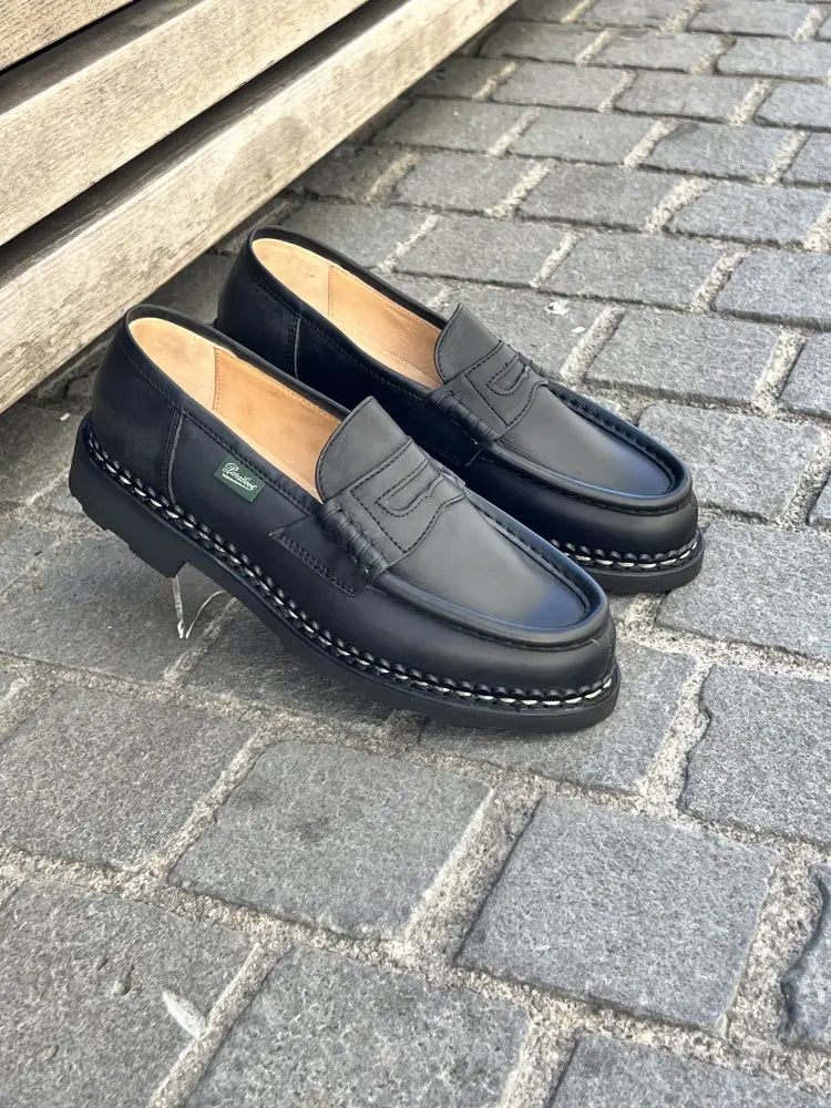Paraboot Orsay Black Calf Loafer