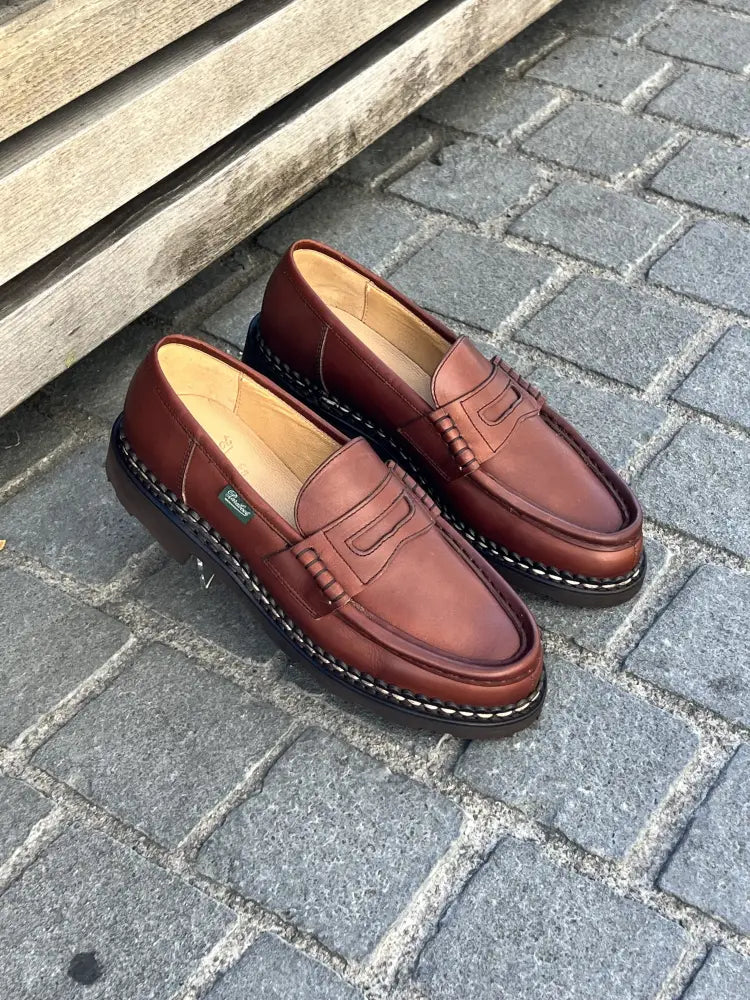 Paraboot Orsay Brown Calf Loafer
