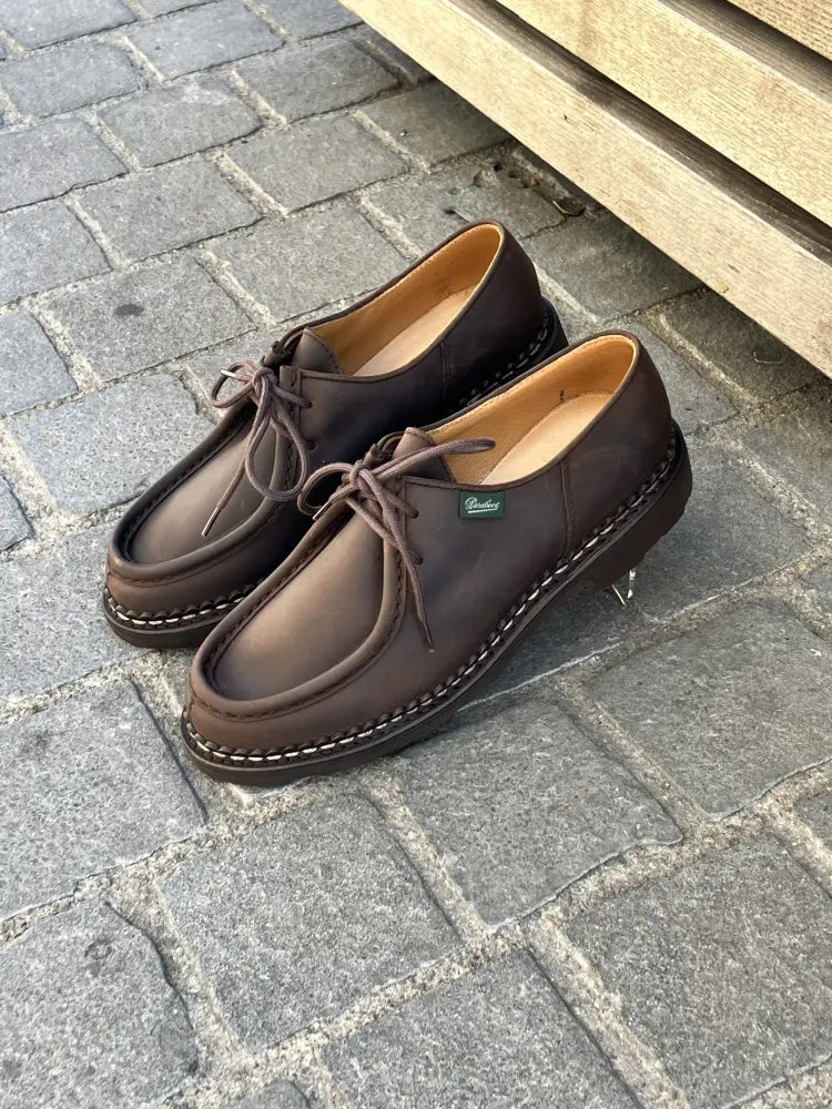 Paraboot Michael Brown Rough Out Derby, view 4
