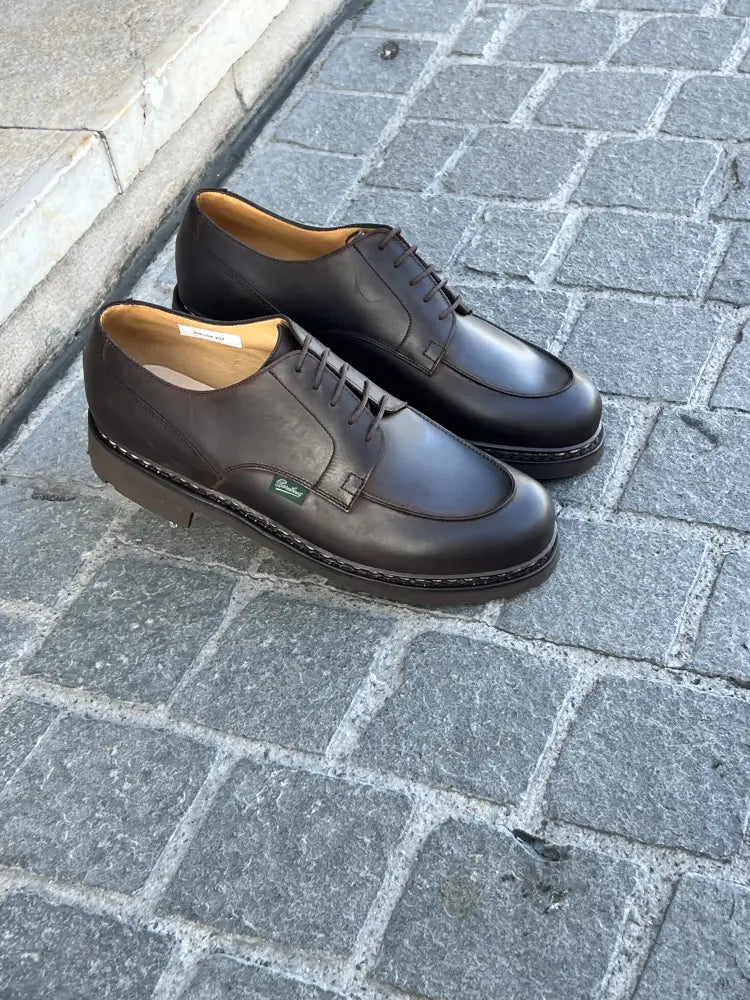 Paraboot Chambord Brown Rough Out Derby