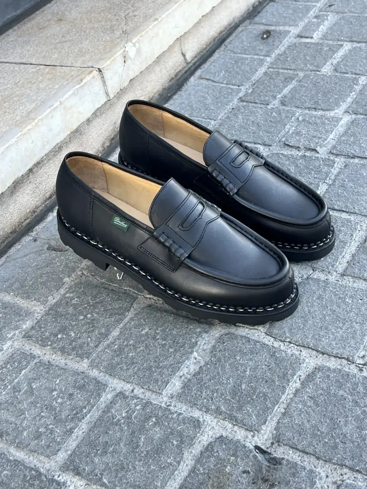 Paraboot Reims Black Calf Loafer
