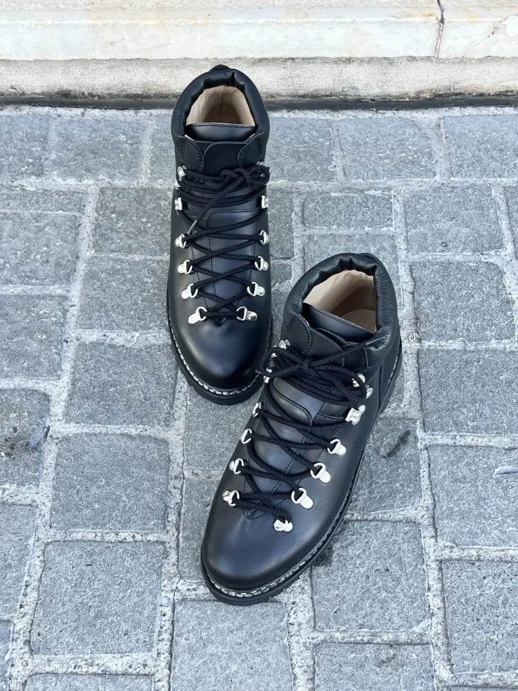 Paraboot Avoriaz Black Calf Lace Up Boot, view 3