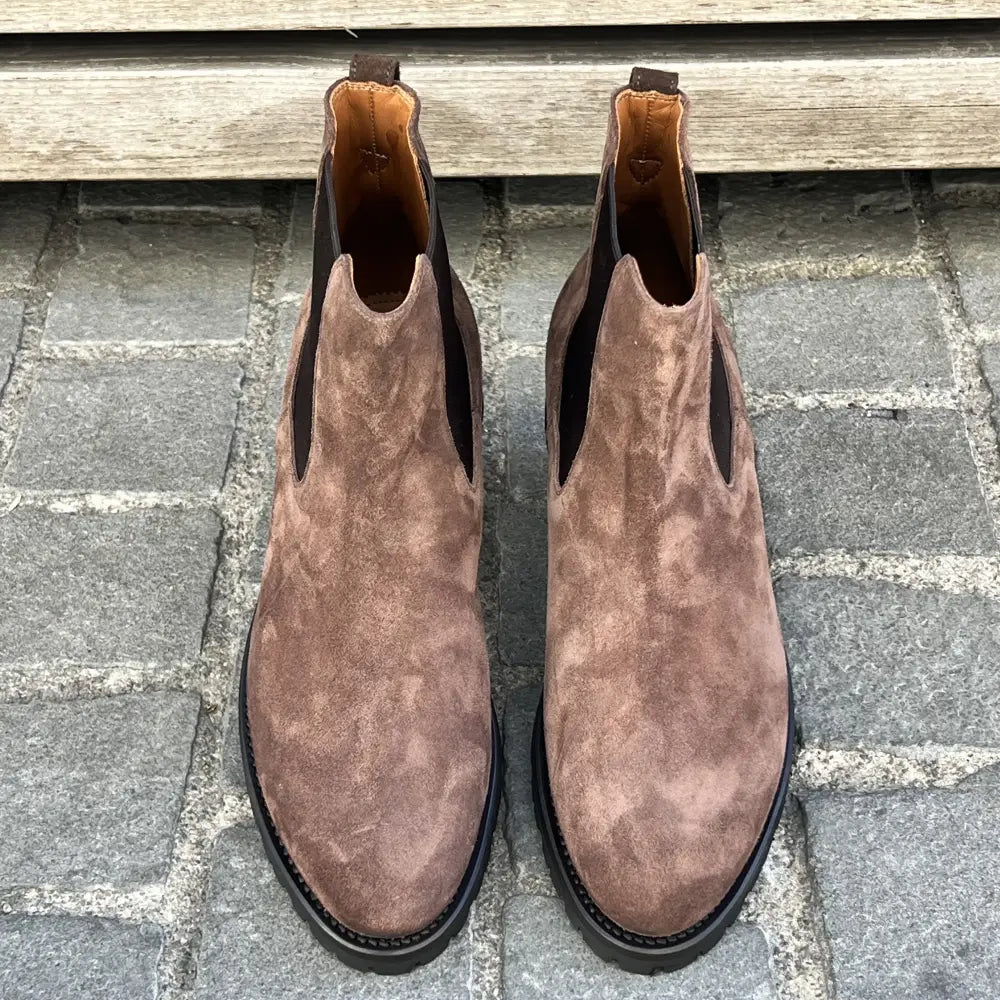 Franceschetti Chelsea Boot Brown Suede, view 2
