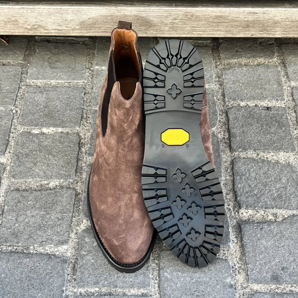 Franceschetti Chelsea Boot Brown Suede, view 5