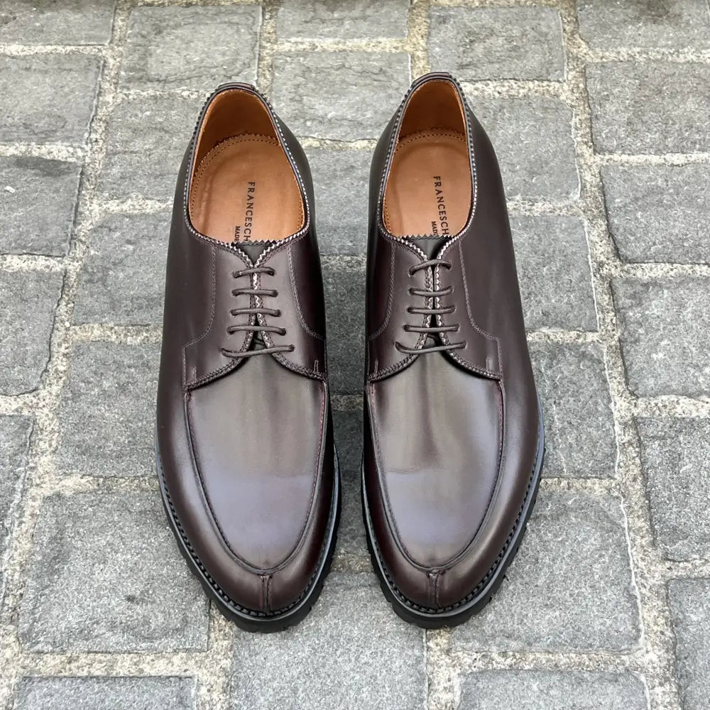 Franceschetti Derby Brown Leather, view 2