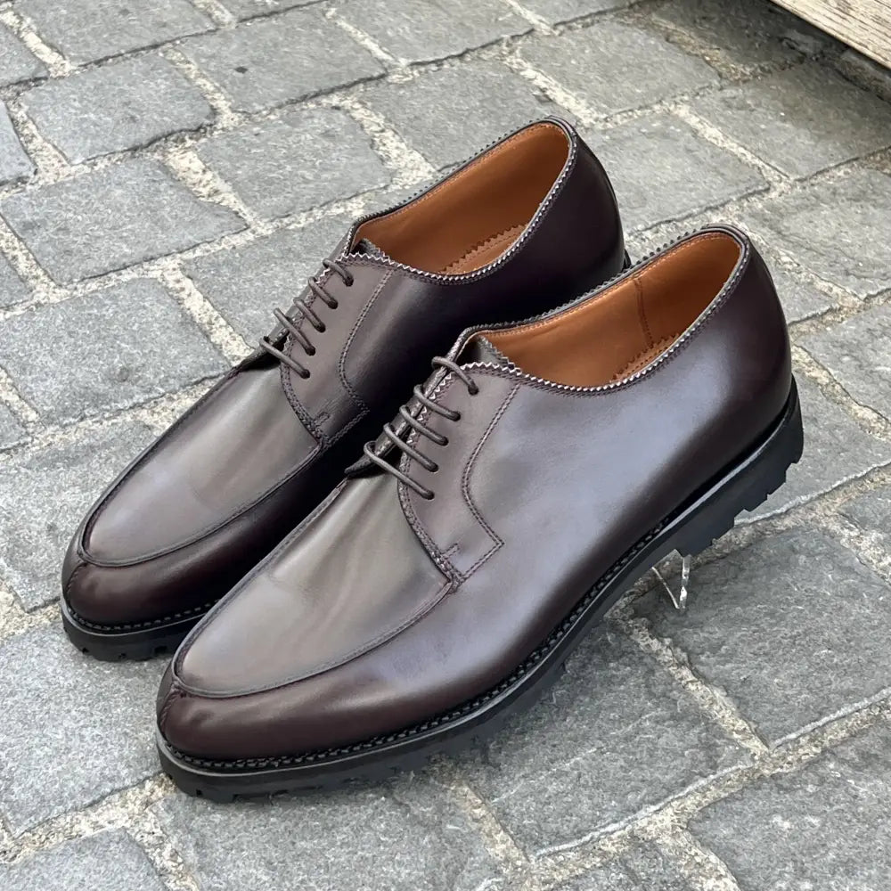 Franceschetti Derby Brown Leather, view 3