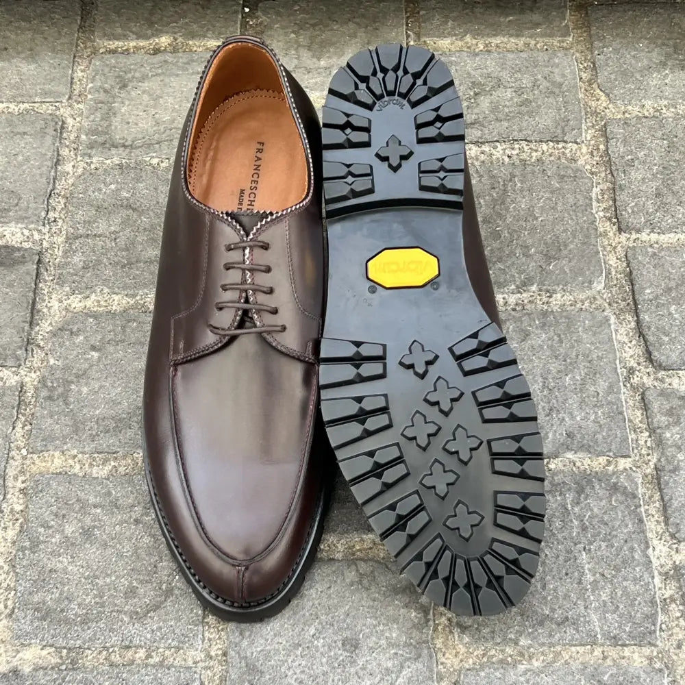 Franceschetti Derby Brown Leather, view 5