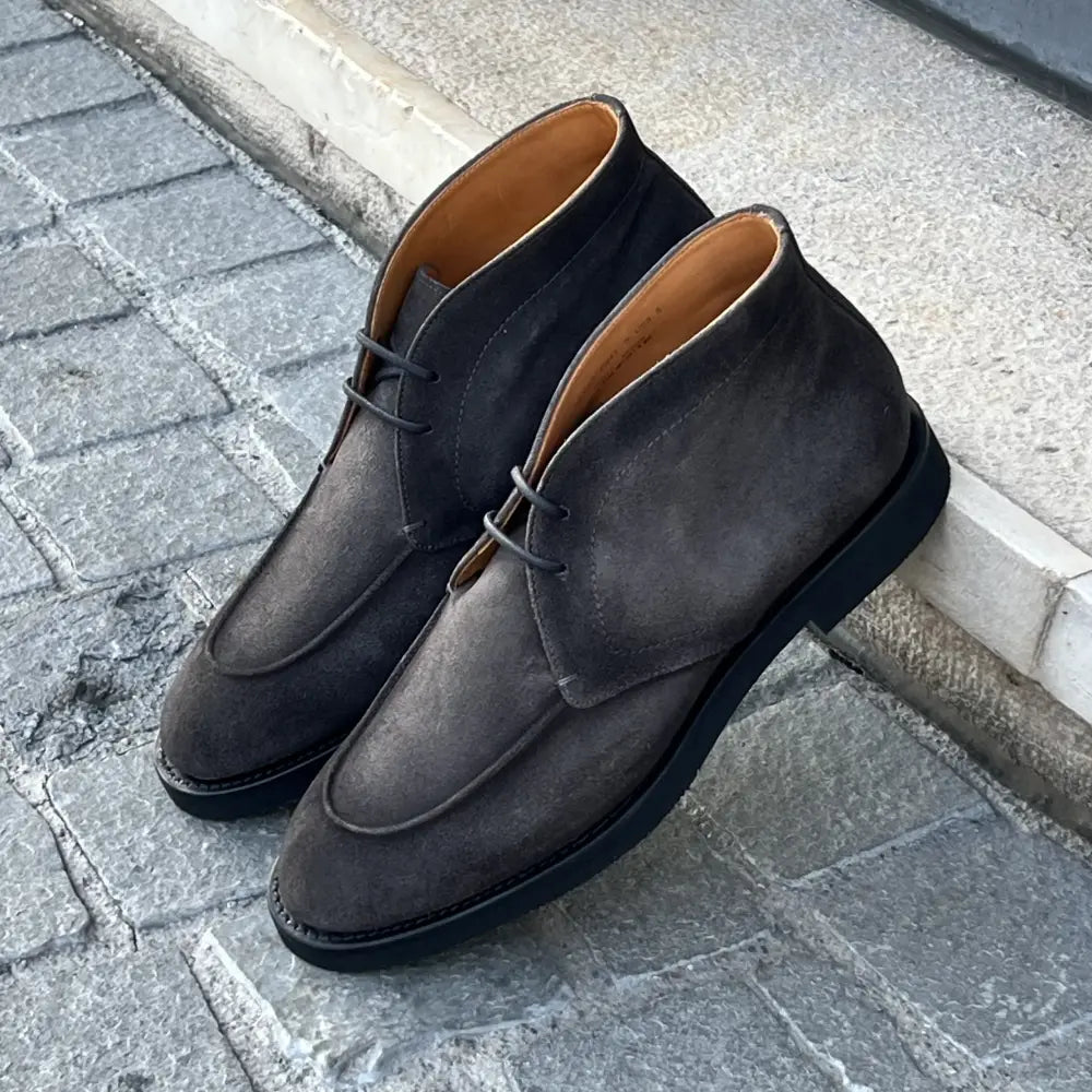 Magnanni Chukka Boot Grey Suede, view 3