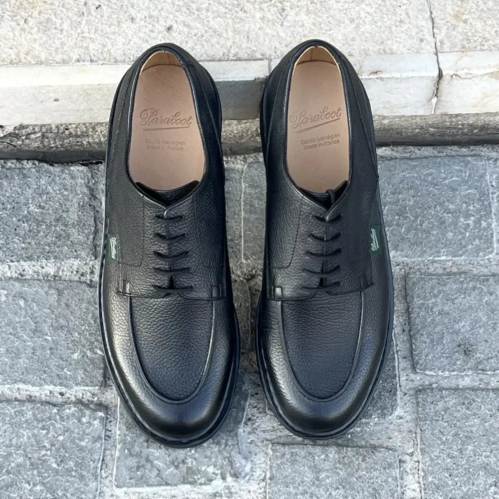 Paraboot Chambord Black Grain Derby, view 2