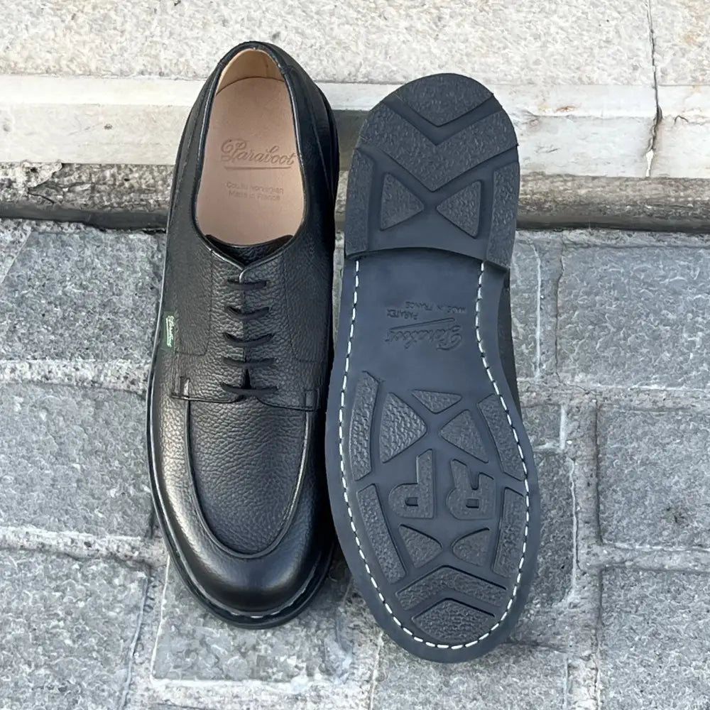Paraboot Chambord Black Grain Derby, view 4