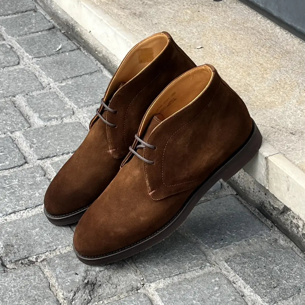 Magnanni Chukka Boot Brown Suede, view 3