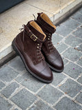 Crockett & Jones Aldershot Grain/Suede Boot
