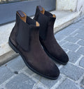Magnanni Brown Suede Chelsea Boot