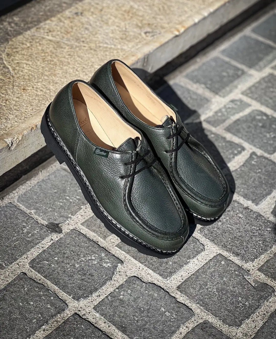 Paraboot Michael Green Grain Derby