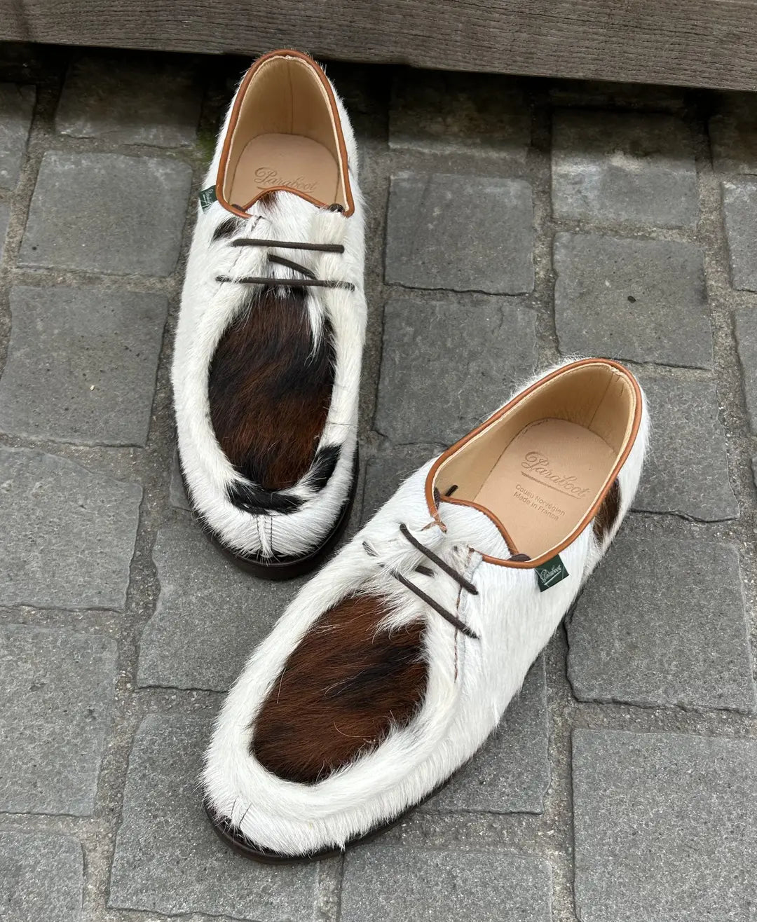 Paraboot Derby In Cowhide, view 4