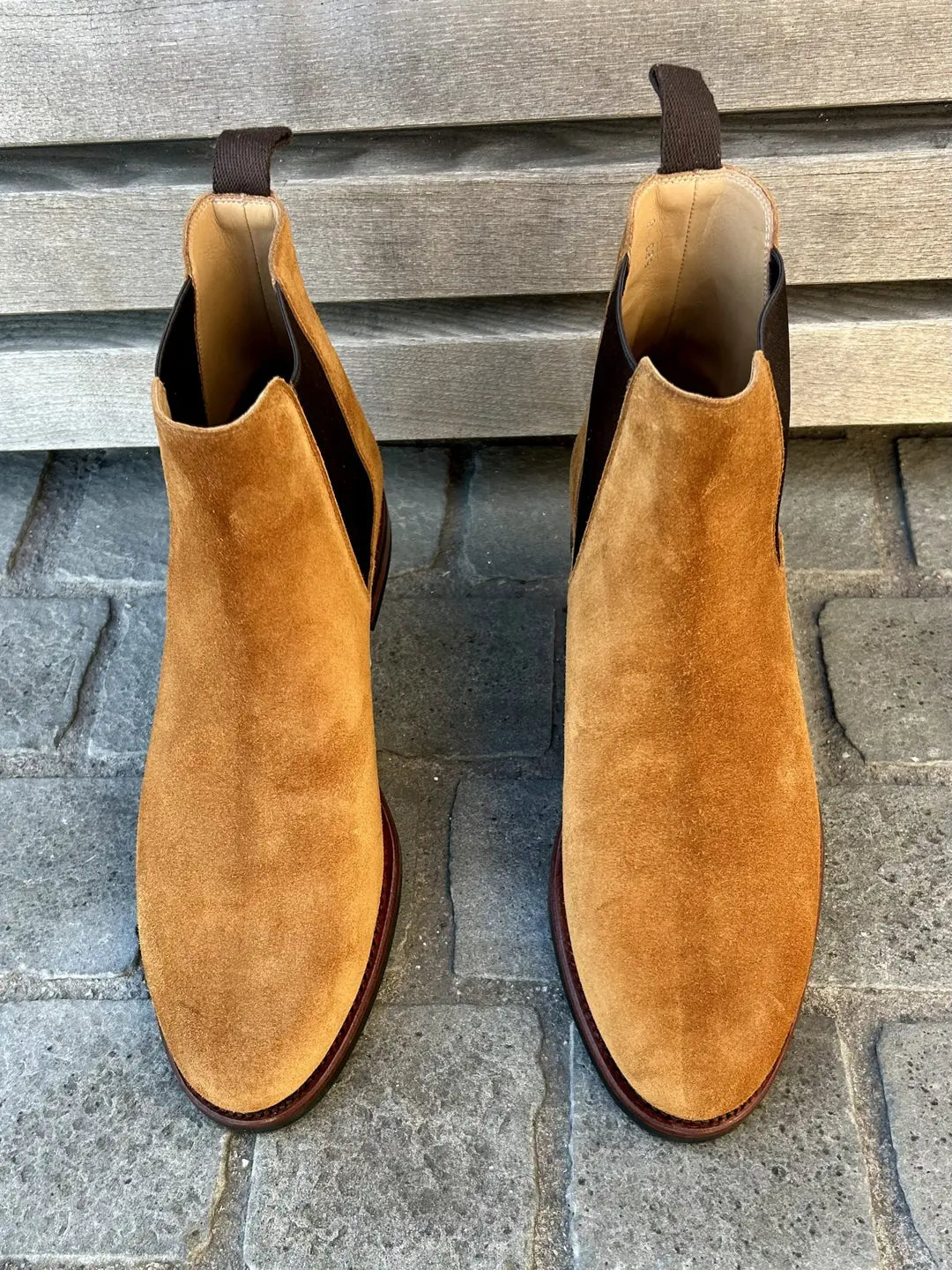 TLB Suede Chelsea Boot, view 4