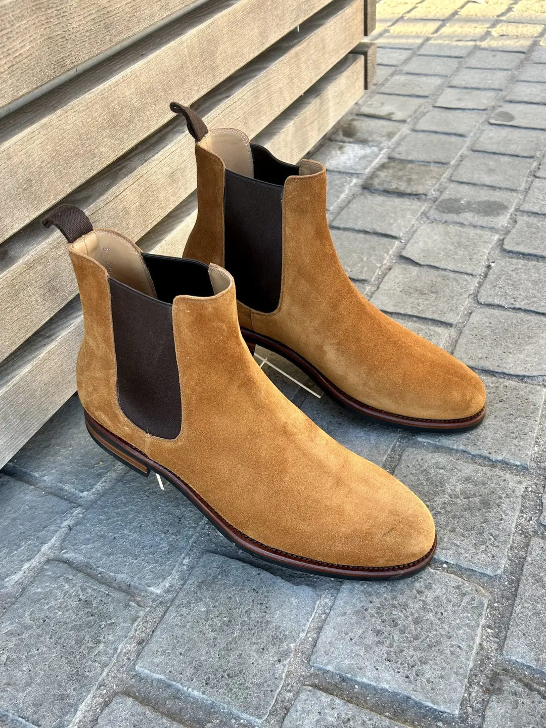 TLB Suede Chelsea Boot