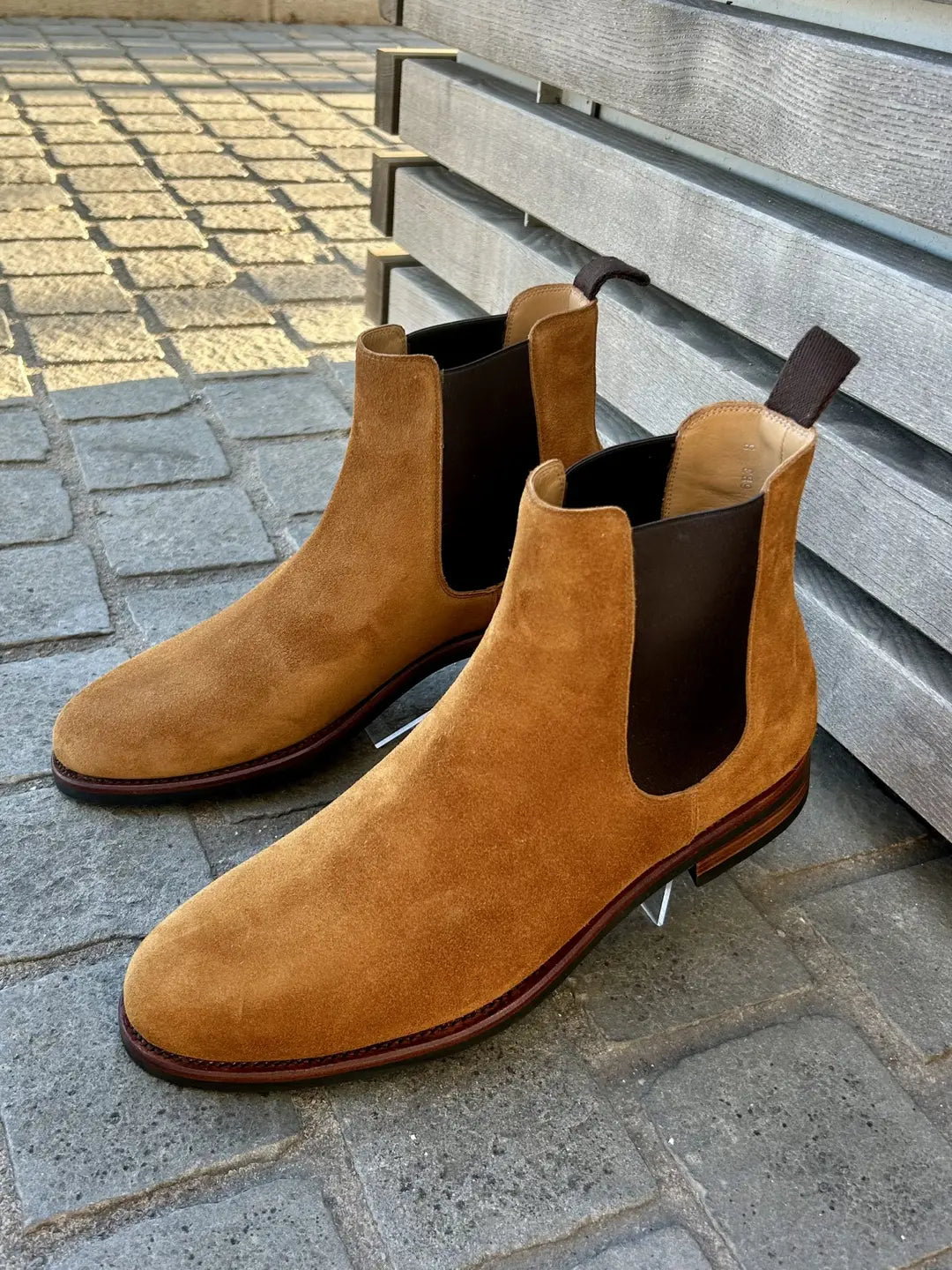 TLB Suede Chelsea Boot, view 3